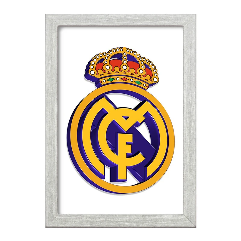 تابلو خندالو طرح باشگاه رئال مادرید Real Madrid  کد 2130
