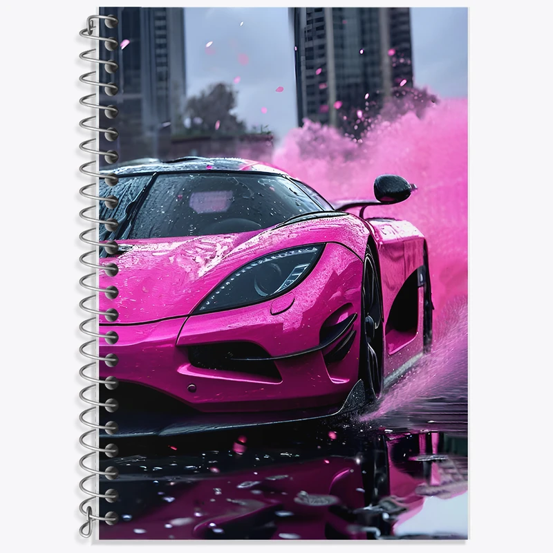 دفتر نت موسیقی 50 برگ خندالو طرح ماشین اسپرت کد F11519