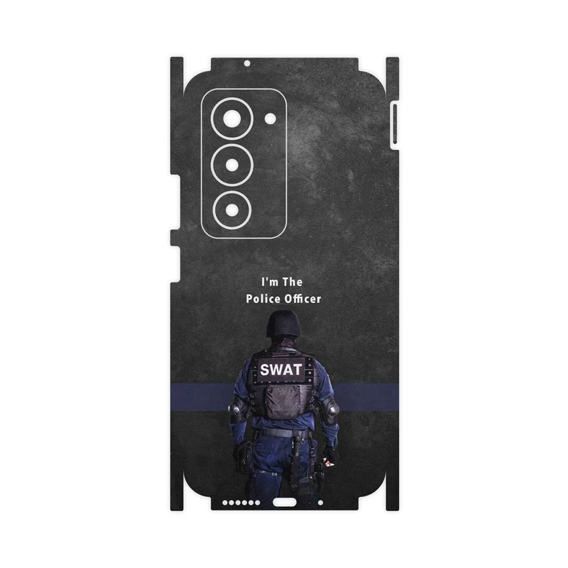 برچسب پوششی ماهوت مدل Police Officer-FullSkin مناسب برای گوشی موبایل شیائومی Redmi 15 4G