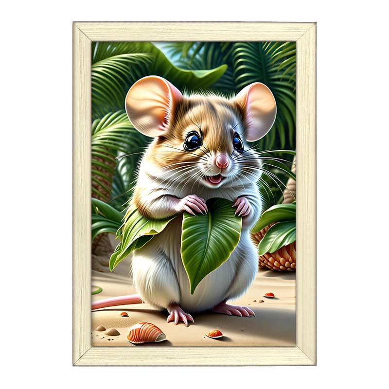 تابلو خندالو طرح موش کد F6748