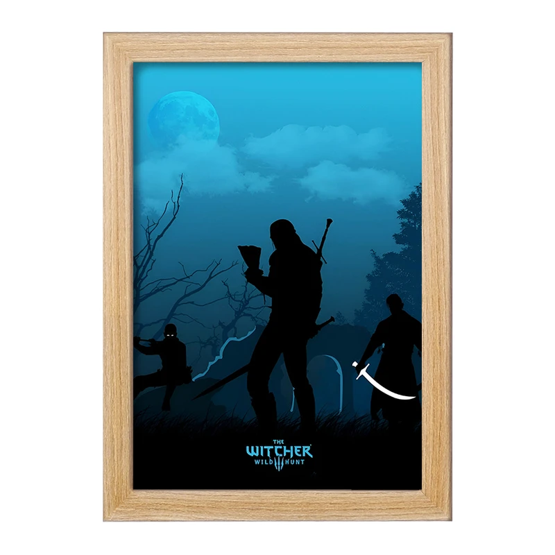 تابلو خندالو طرح ویچر (The Witcher) کد F13612