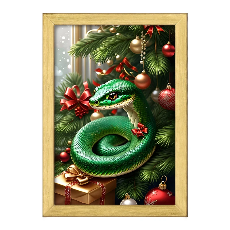 تابلو خندالو طرح سال مار 2025 میلادی کد F7548