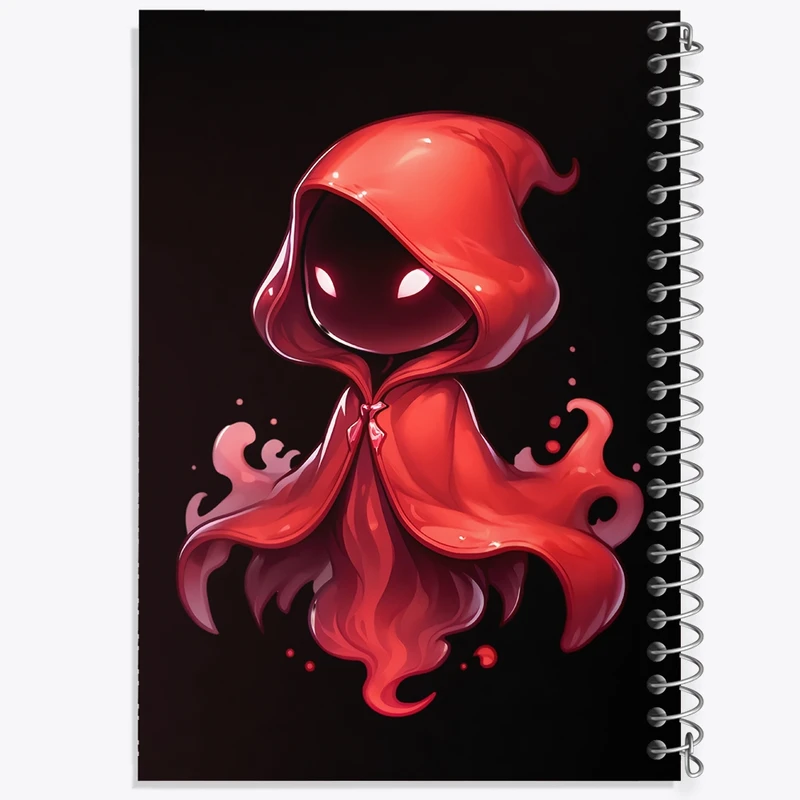 دفتر شطرنجی 50 برگ خندالو طرح روح شیطانی کد N8334