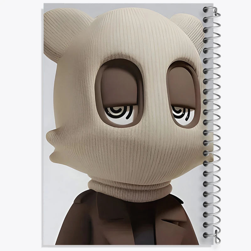 دفتر نقاشی 50 برگ خندالو طرح آدمک ماسک دار کد F4049