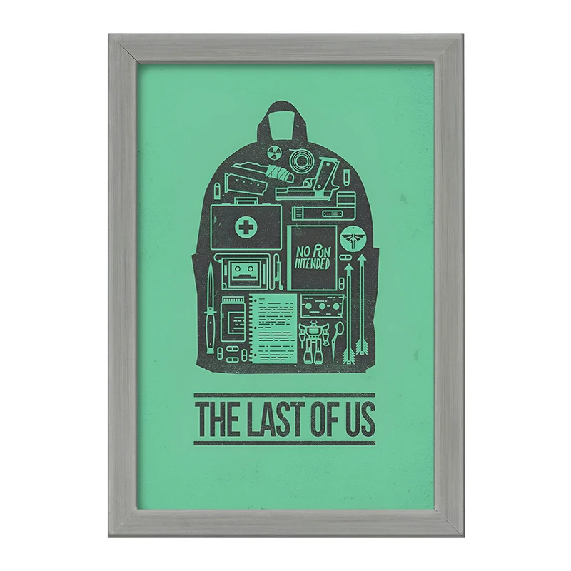 تابلو خندالو طرح لست آف آس (The Last Of Us) کد F13596