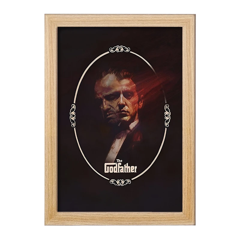 تابلو خندالو طرح پدر خوانده (The Godfather) کد F13561