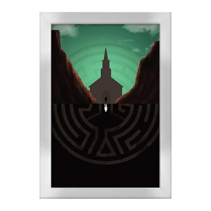 تابلو خندالو طرح سریال وست ورلد West World  کد 10199