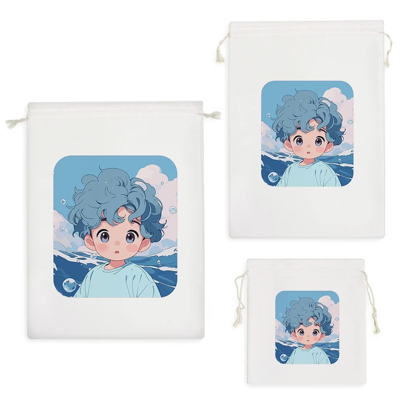 نظم دهنده خندالو مدل پسر مو آبی کد 8274 مجموعه 3 عددی