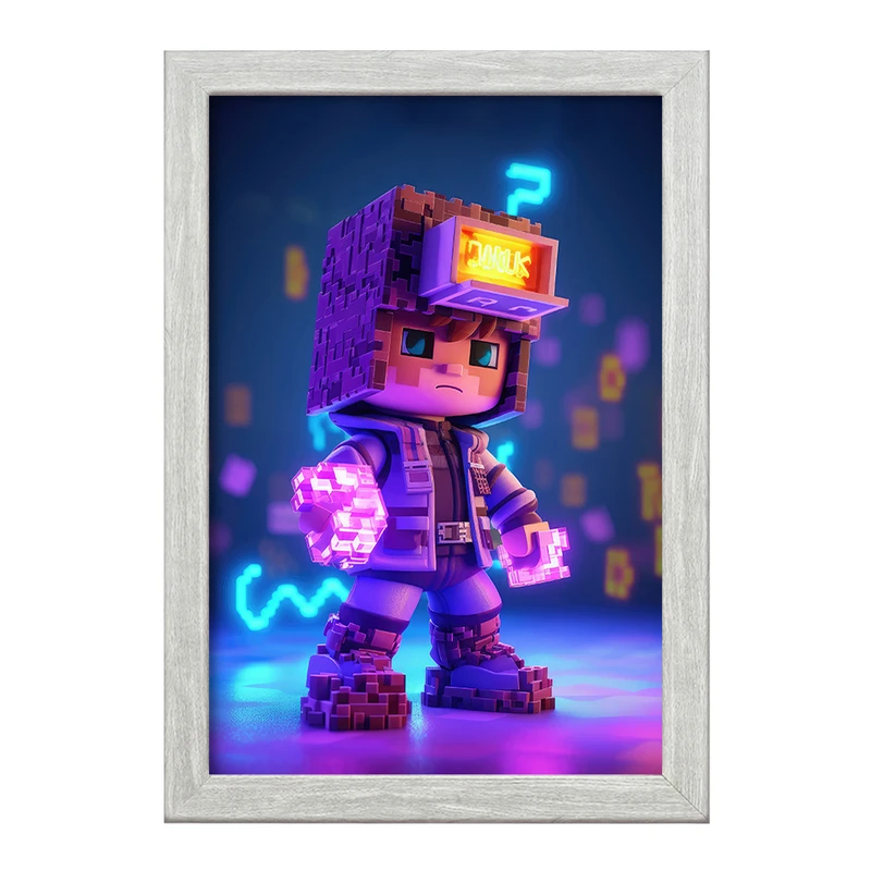 تابلو خندالو طرح ماینکرافت (Minecraft) کد F2059