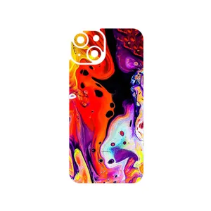MAHOOT Abstract Oil Art Cover Sticker for Apple iPhone 14