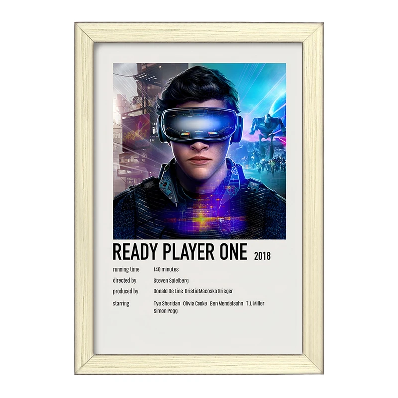 تابلو خندالو طرح بازیکن شماره یک آماده (Ready Player One) کد F13104