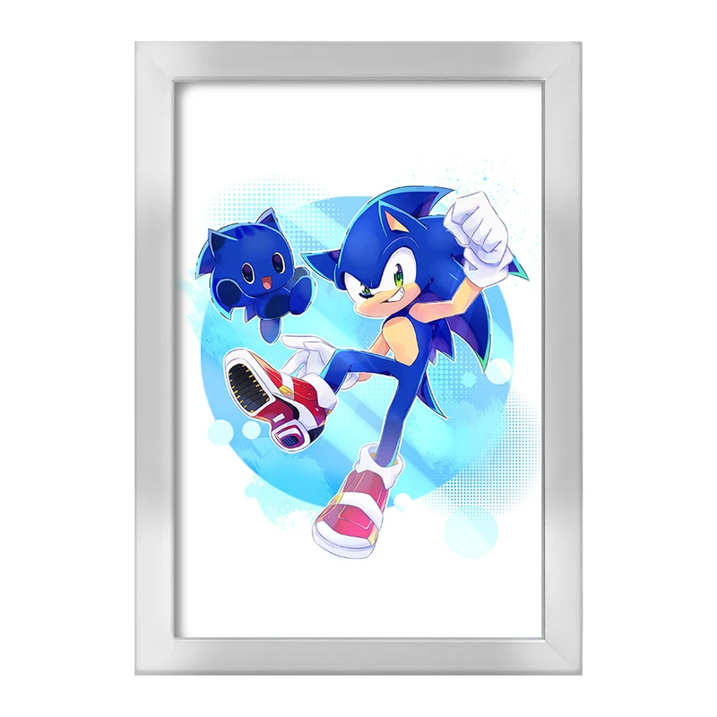 تابلو خندالو طرح سونیک (Sonic) کد F2203