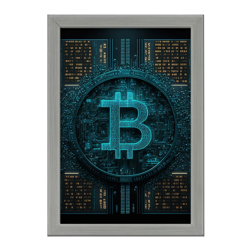 تابلو خندالو طرح بیت کوین (Bitcoin) کد F1640