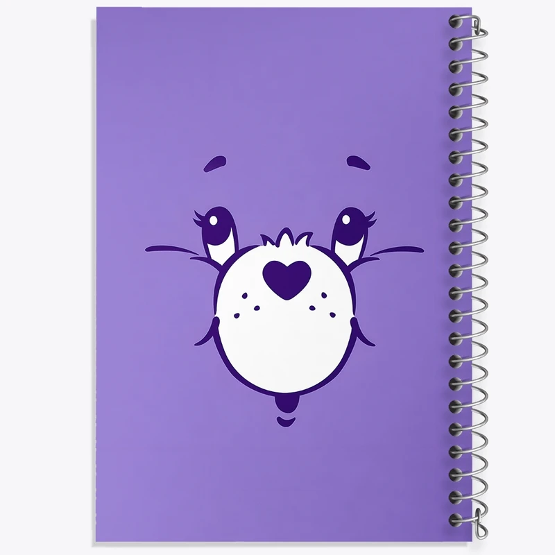 دفتر طراحی 50 برگ خندالو طرح خرس مهربون کد N3484