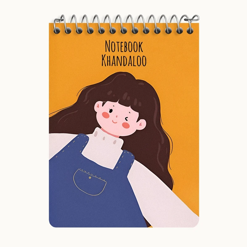 دفتر یادداشت 50 برگ خندالو طرح دخترانه کد N7159