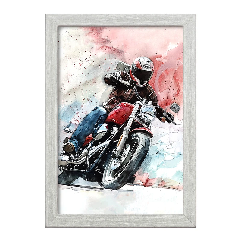 تابلو خندالو طرح موتور سیکلت (Motorcycle) کد F1021