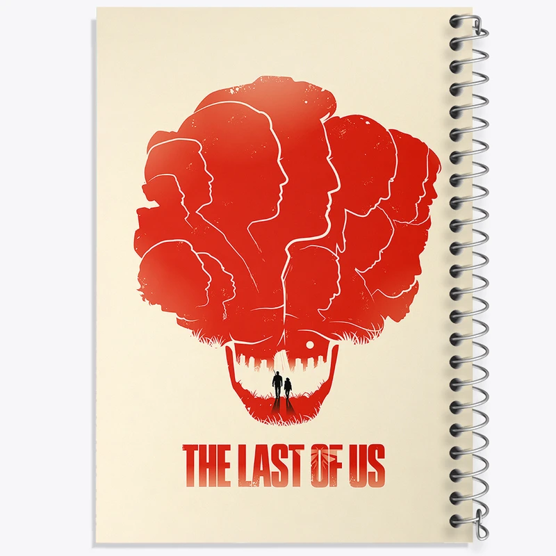دفتر مشق 50 برگ خندالو طرح (The Last Of Us) آخرین بازمانده از ما کد N9335
