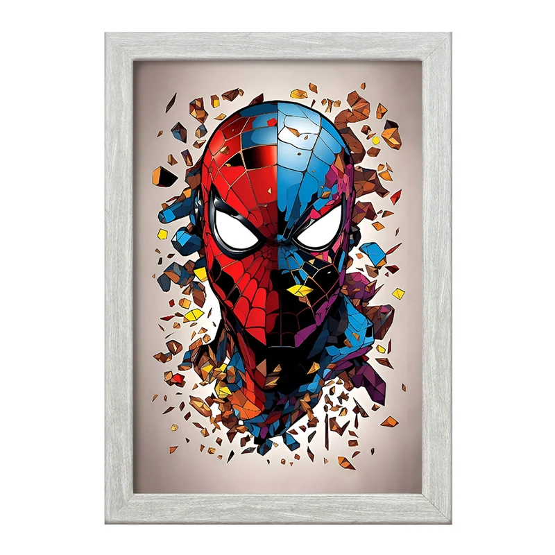 تابلو خندالو طرح مرد عنکبوتی (Spider Man) کد F6928