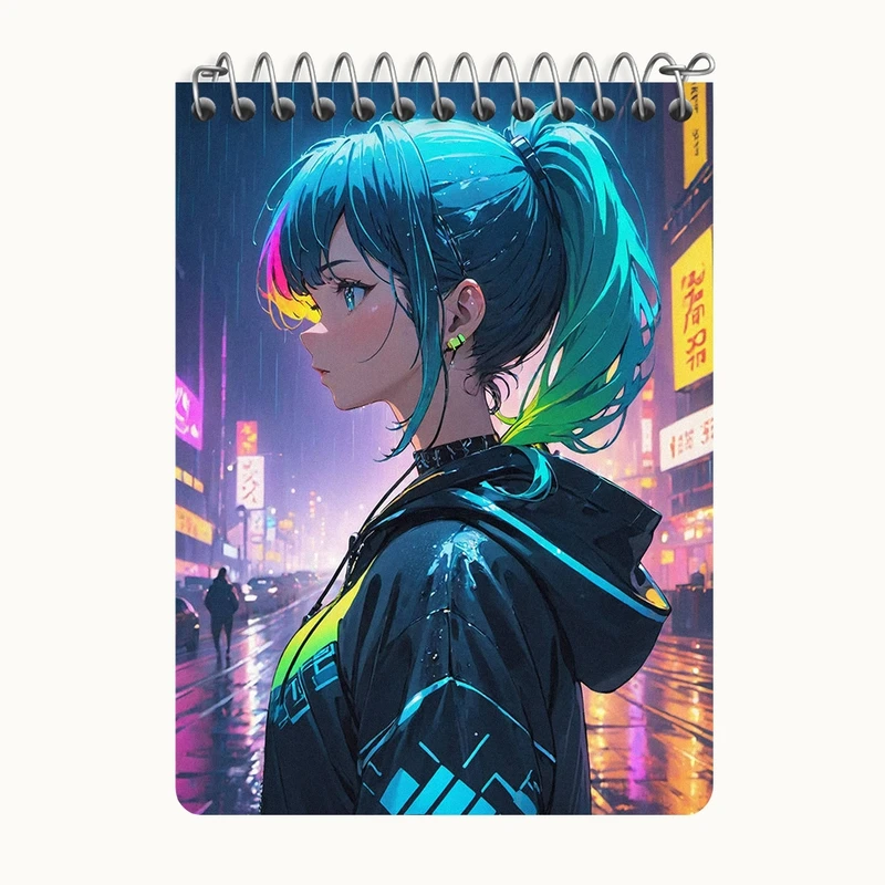 دفتر یادداشت 50 برگ خندالو طرح دخترانه کد N1929