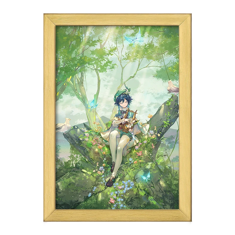 تابلو خندالو طرح بازی گنشین ایمپکت Genshin Impact کد 25661