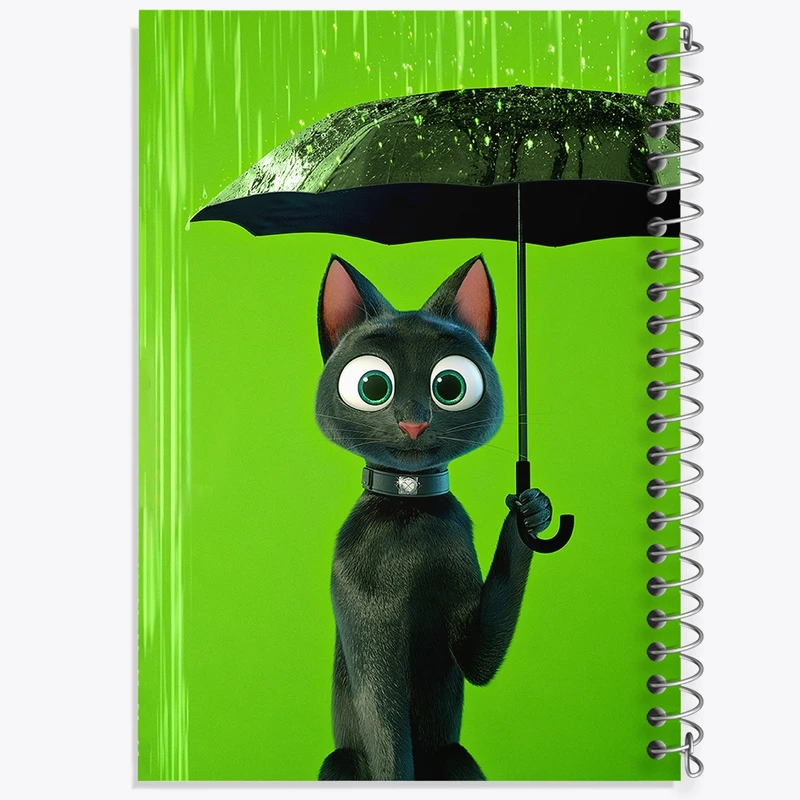 دفتر طراحی 50 برگ خندالو طرح انیمیشن شانس لاک Luck کد 26038