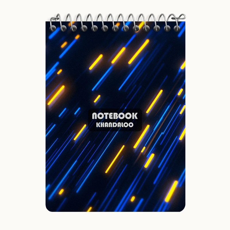 دفتر یادداشت 50 برگ خندالو طرح مدرن کد N7590