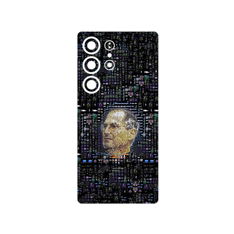 برچسب پوششی ماهوت مدل Collage of Steve Jobs 2 مناسب برای گوشی موبایل سامسونگ Galaxy S25 Ultra