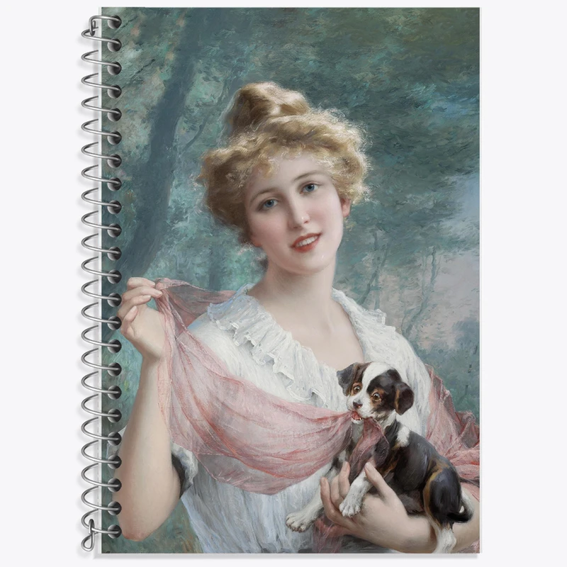 دفتر نت موسیقی 50 برگ خندالو طرح نقاشی پاپی مشغول به شوخی اثر امیلی ورنون کد F12136