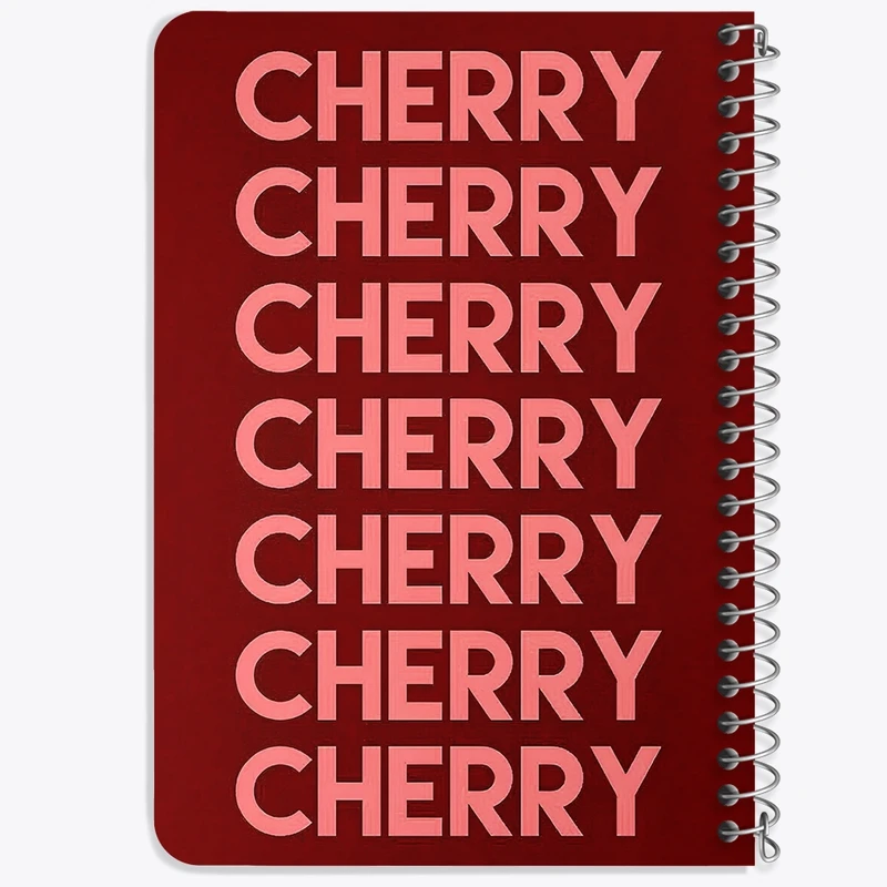 دفتر یادداشت 50 برگ خندالو طرح Cherry کد F3712