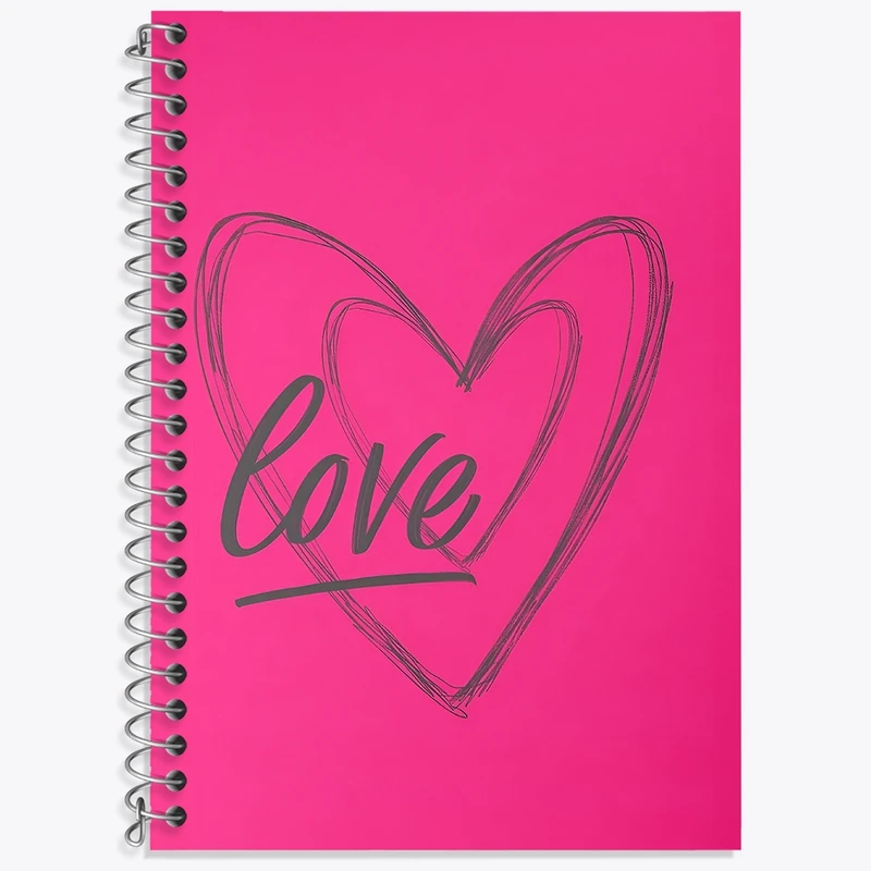 دفتر لغت 50 برگ خندالو طرح Love کد F3843