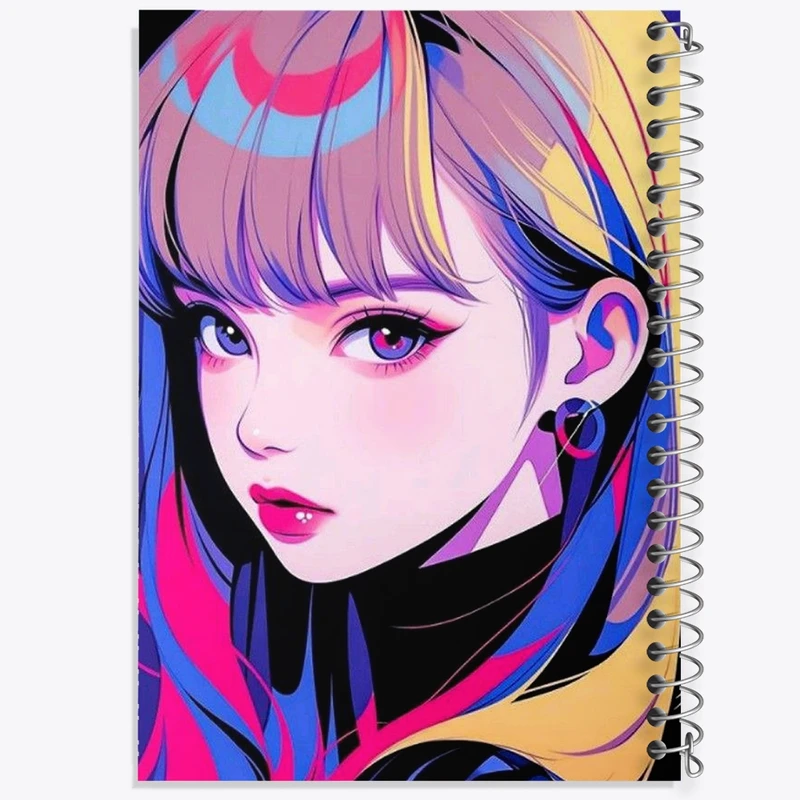 دفتر لیست خرید 50 برگ خندالو طرح دخترانه کد F2937