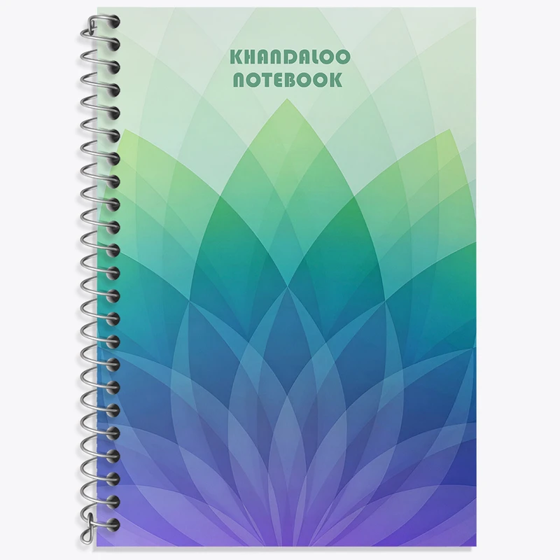 دفتر نت موسیقی 50 برگ خندالو طرح مدرن فانتزی کد N6097