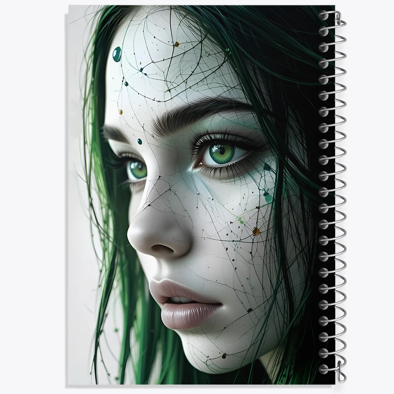 دفتر شطرنجی 50 برگ خندالو طرح دخترانه کد F11699