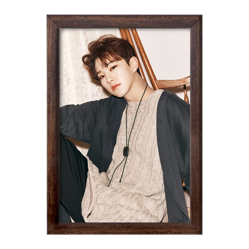 تابلو خندالو طرح هوشی گروه سونتین Seventeen  کد 21531