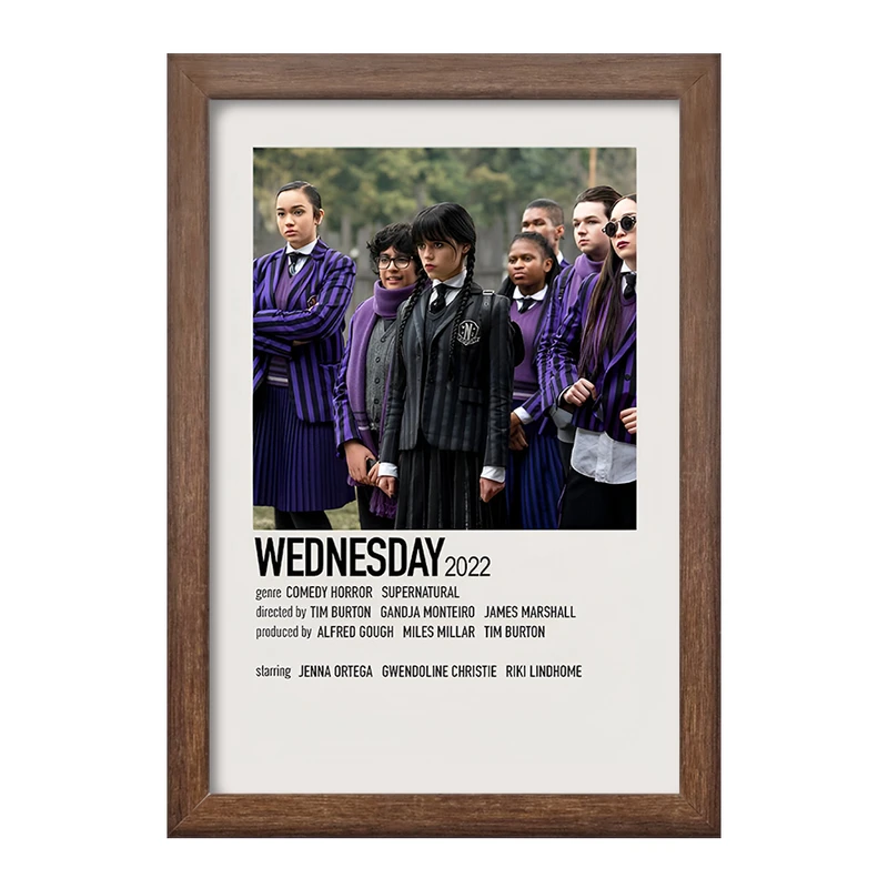 تابلو خندالو طرح ونزدی (Wednesday) کد F13133