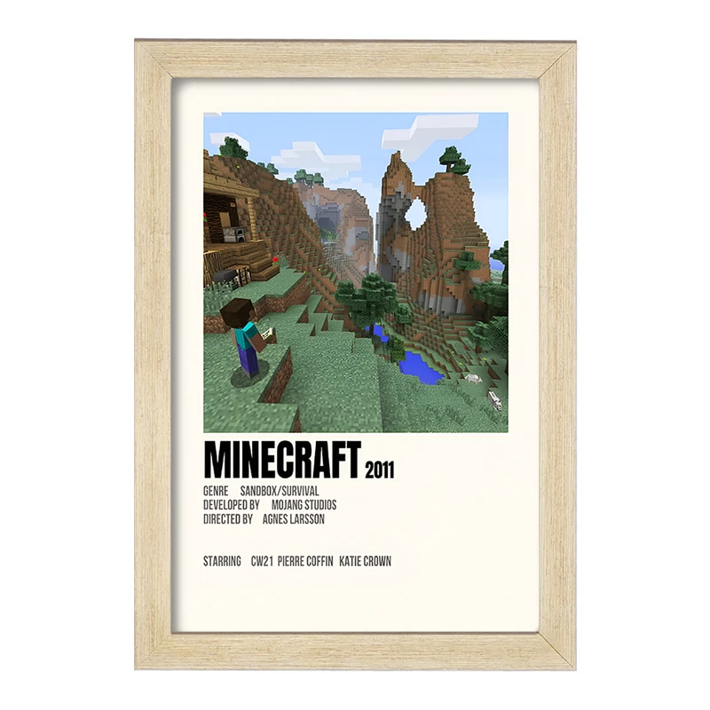 تابلو خندالو طرح ماینکرافت (Minecraft) کد F13458
