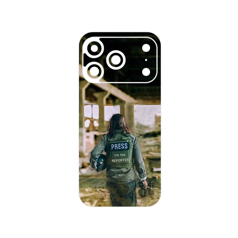 برچسب پوششی ماهوت مدل Reporter مناسب برای گوشی موبایل اپل iPhone 17 Pro