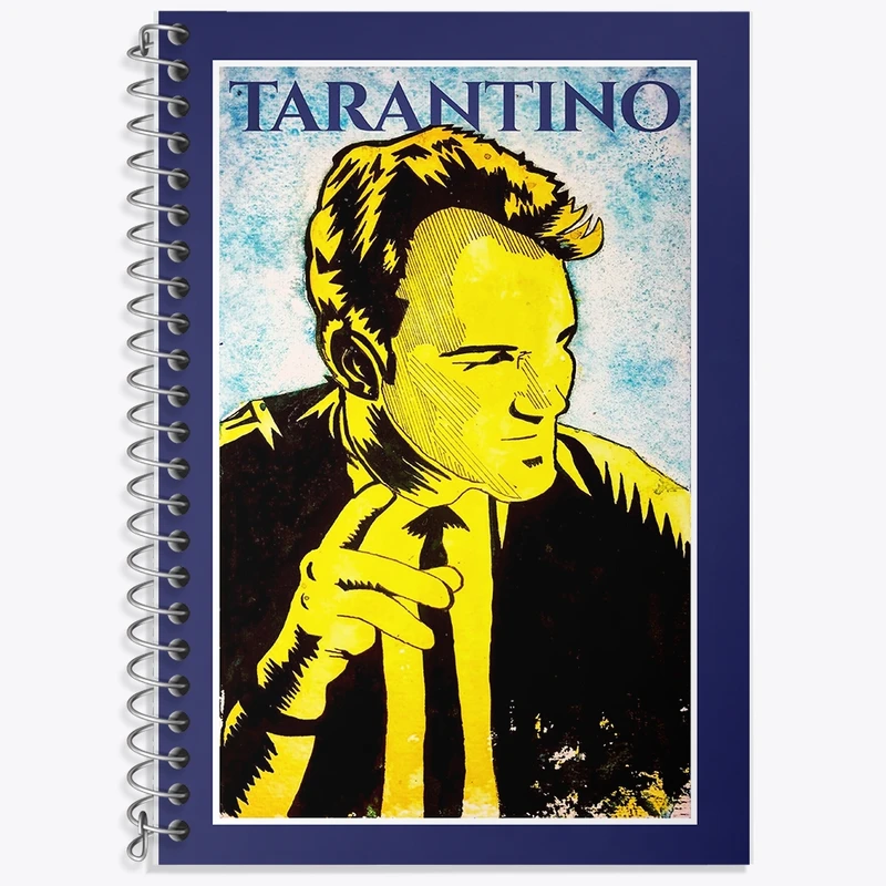 دفتر لغت 50 برگ خندالو طرح کوئنتین تارانتینو (Quentin Tarantino) کد F11460