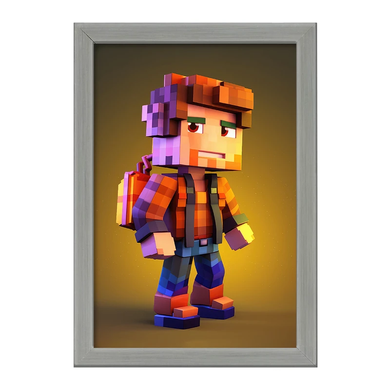 تابلو خندالو طرح ماینکرافت (Minecraft) کد F2057