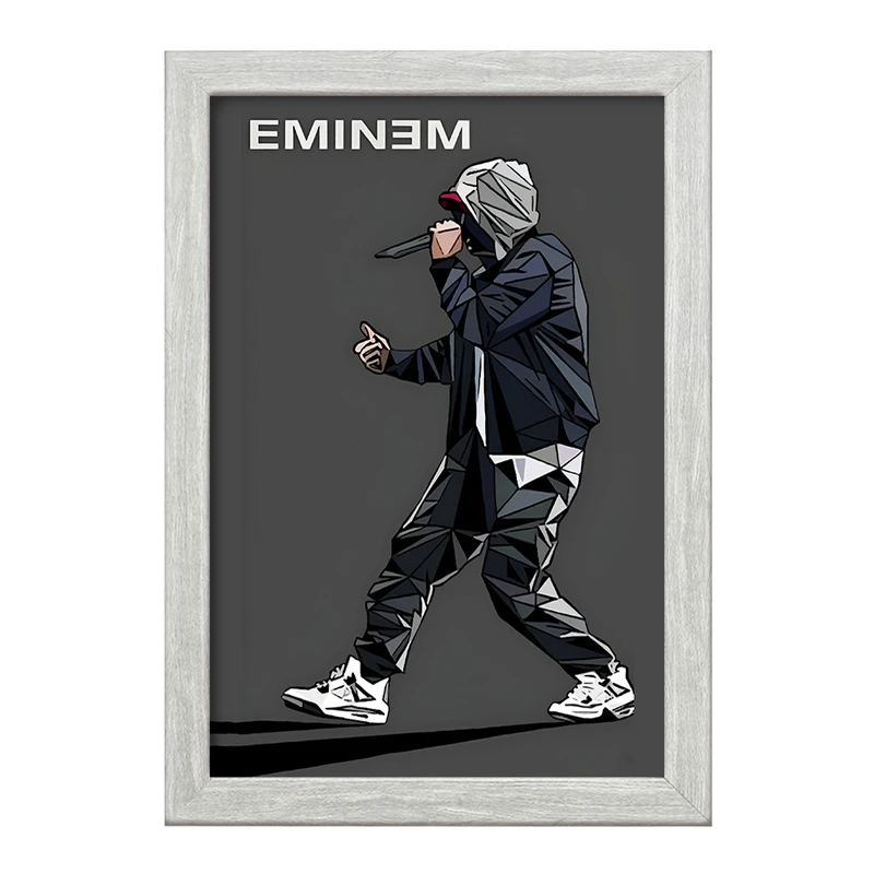 تابلو خندالو طرح امینم (Eminem) کد F4632