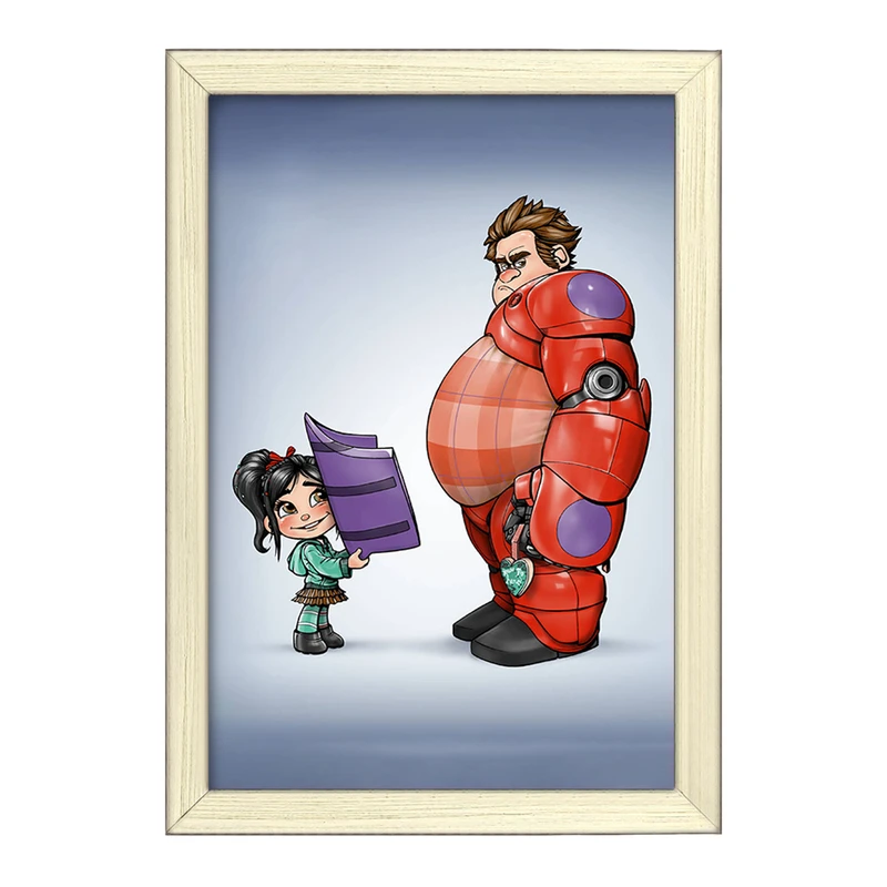 تابلو خندالو طرح رالف خرابکار کد F2174