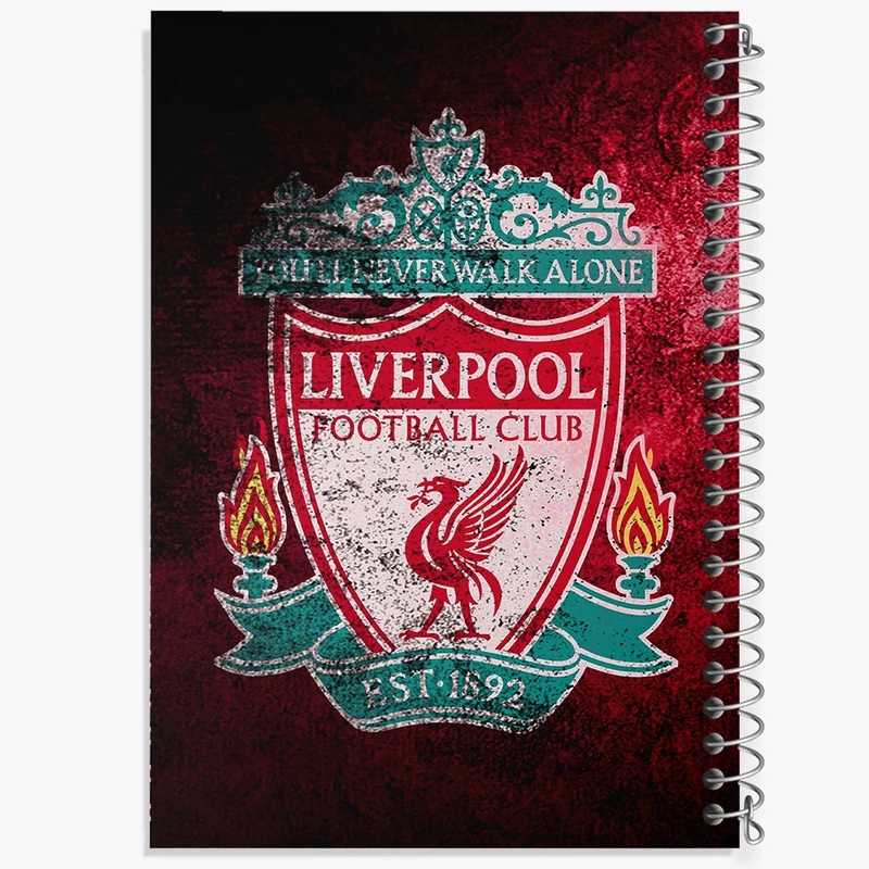 دفتر طراحی 50 برگ خندالو طرح باشگاه لیورپول کد 26957