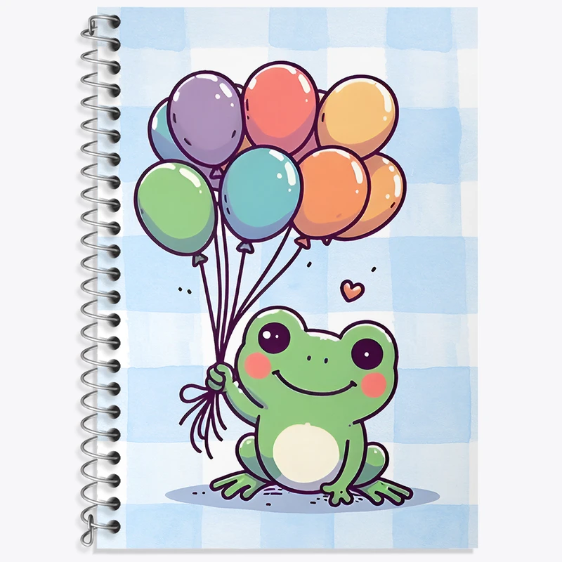 دفتر نت موسیقی 50 برگ خندالو طرح قورباغه بامزه کد N7180