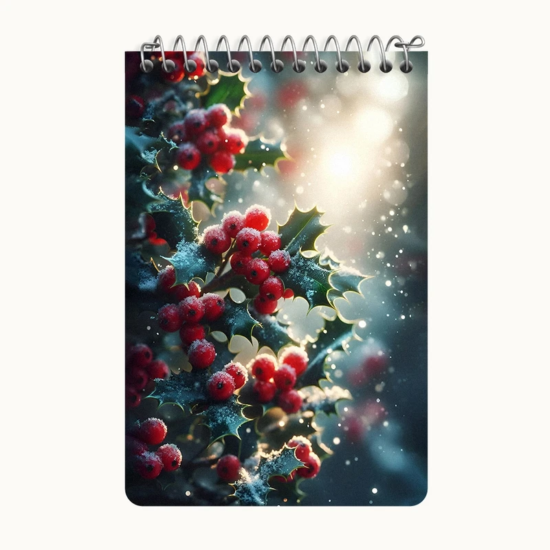 دفتر یادداشت 50 برگ خندالو طرح گیاه کد F8101