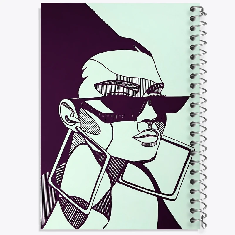 دفتر مشق 100 برگ خندالو طرح دخترانه کد F8921