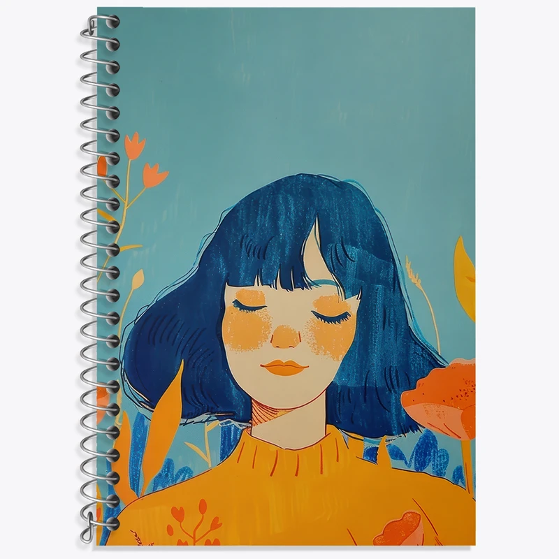 دفتر نت موسیقی 50 برگ خندالو طرح دخترانه کد F3067