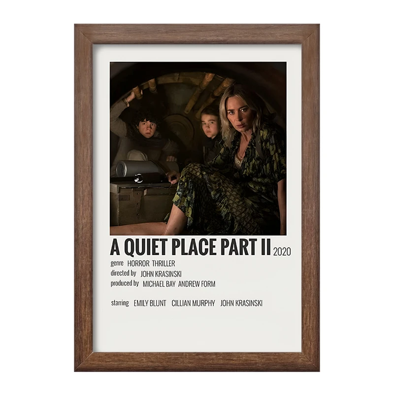 تابلو خندالو طرح یک مکان ساکت (A Quiet Place) کد F12941