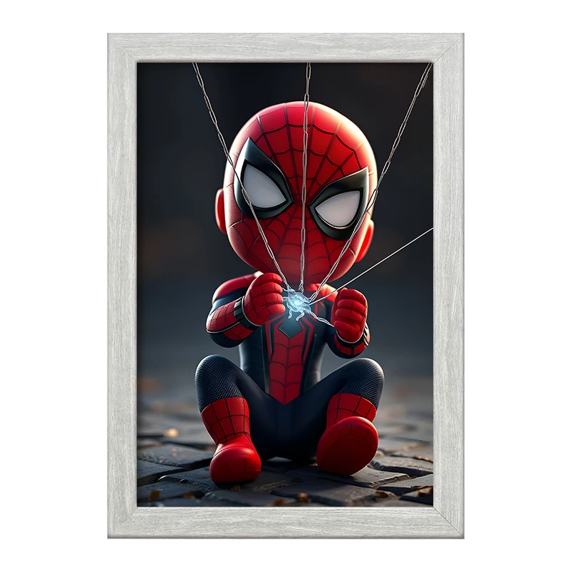 تابلو خندالو طرح مرد عنکبوتی کد F11665