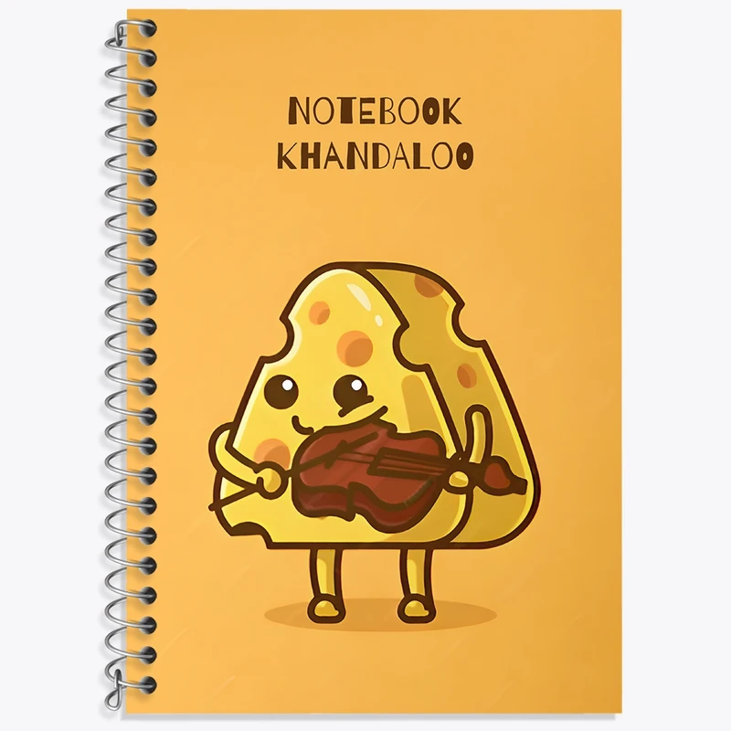 دفتر لغت 50 برگ خندالو طرح پنیر نوازنده کد N7169