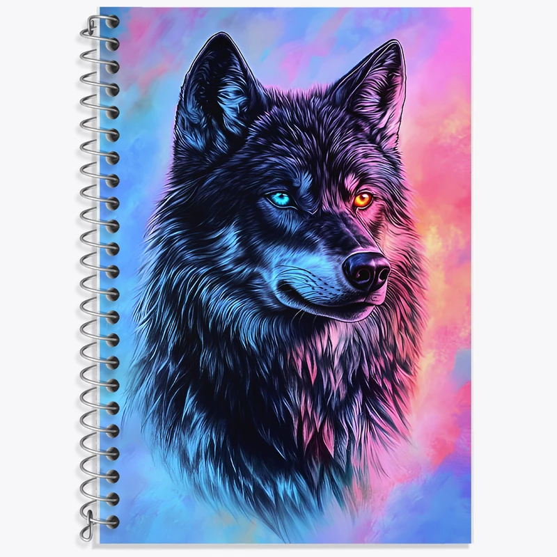 دفتر نت موسیقی 50 برگ خندالو طرح گرگ کد F9015